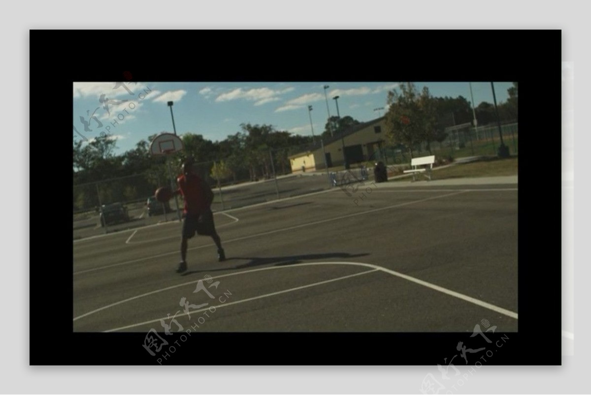 篮球运动视频素材