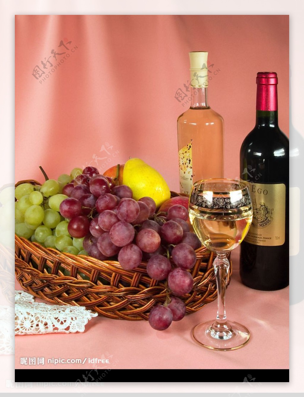 Alex设计素材精品葡萄酒图片