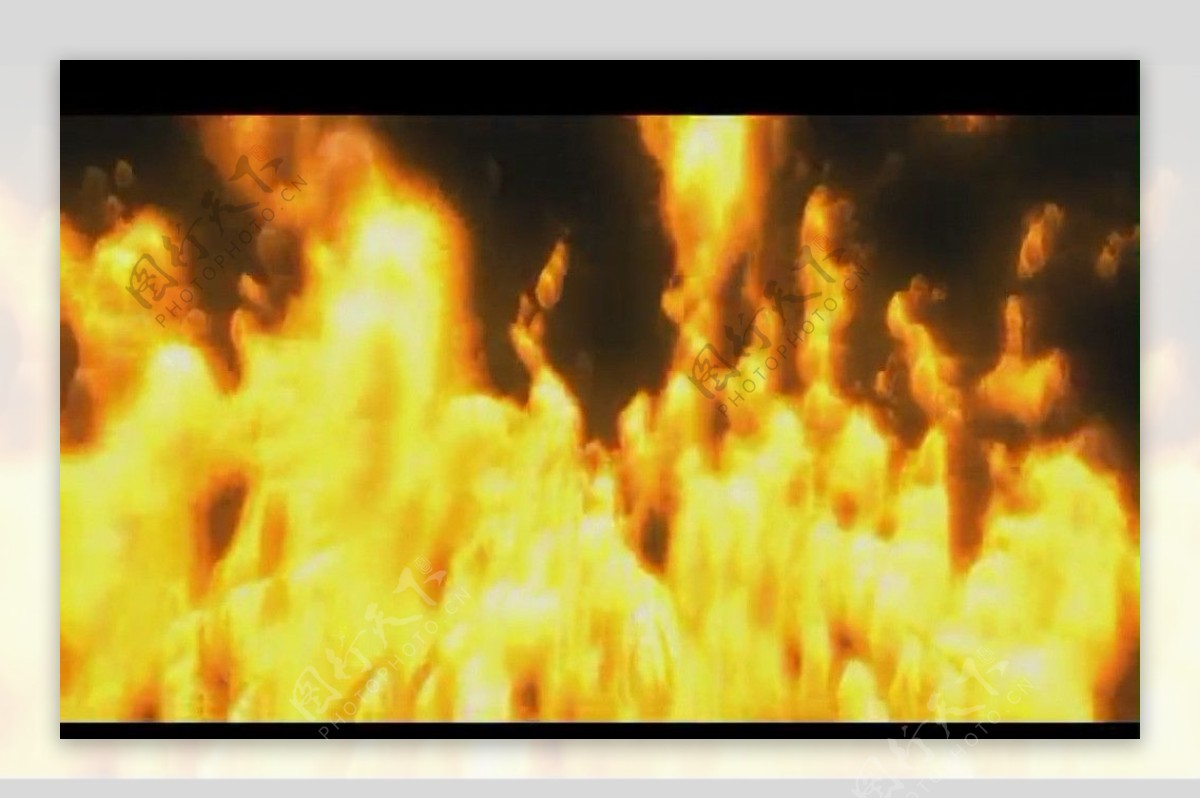 火焰燃烧光效视频素材