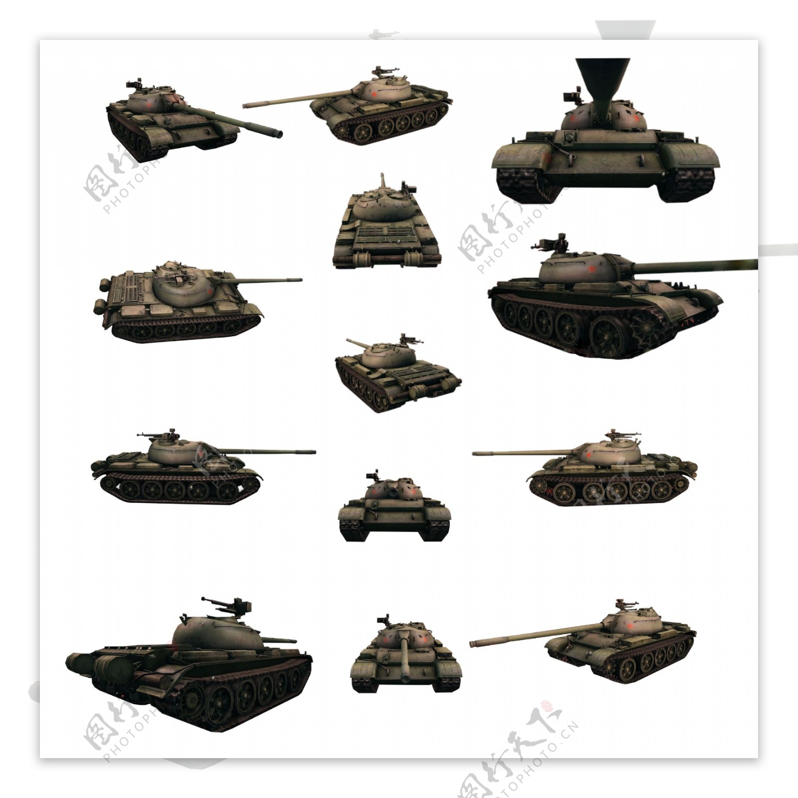 59式中国坦克图片