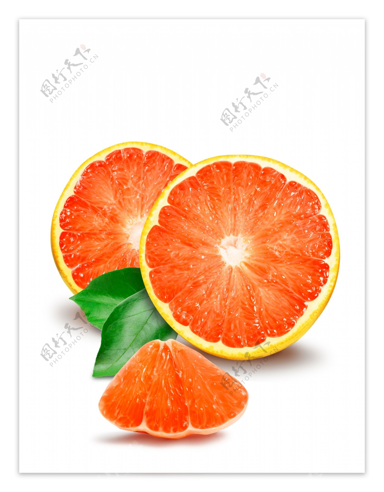 水果柚子高清分层图片