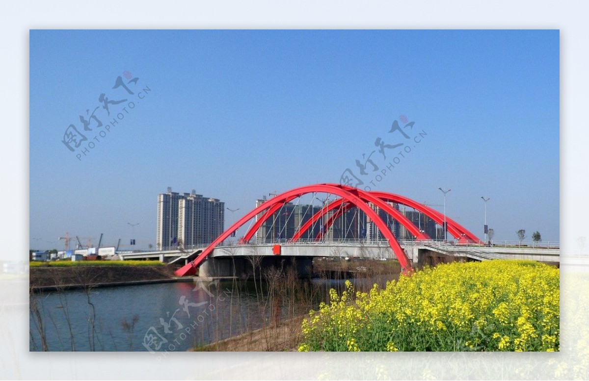 仪征仪扬运河东园桥图片