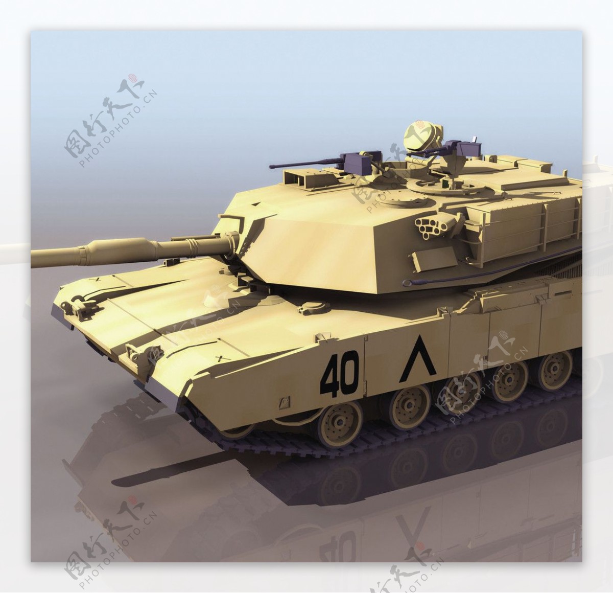 3D模型图库军事武器装备坦克图片