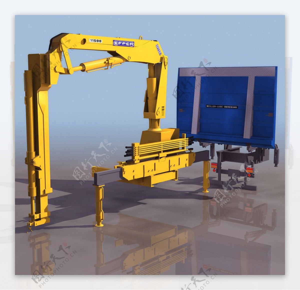 3D模型图库交通工具机械臂图片