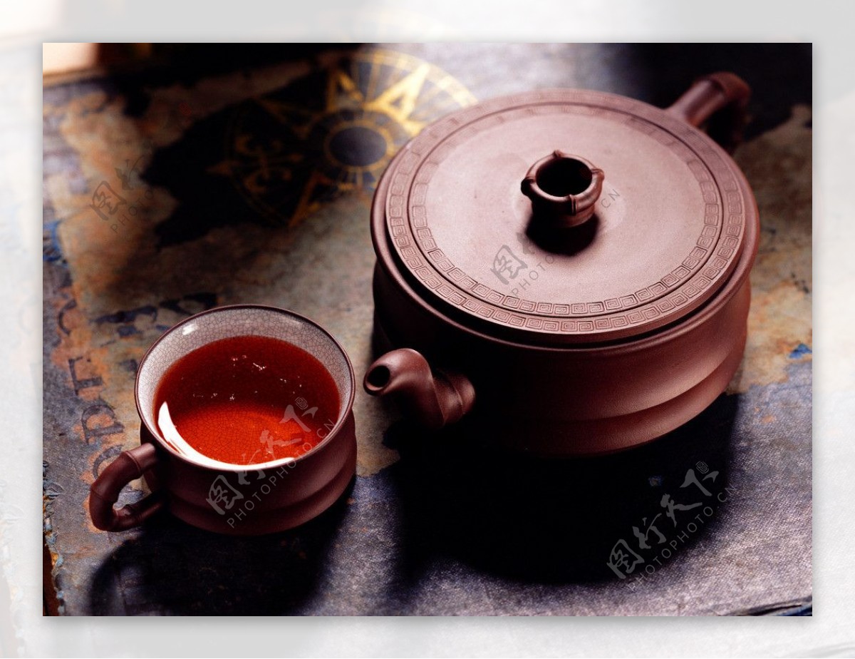品茶茶具图片