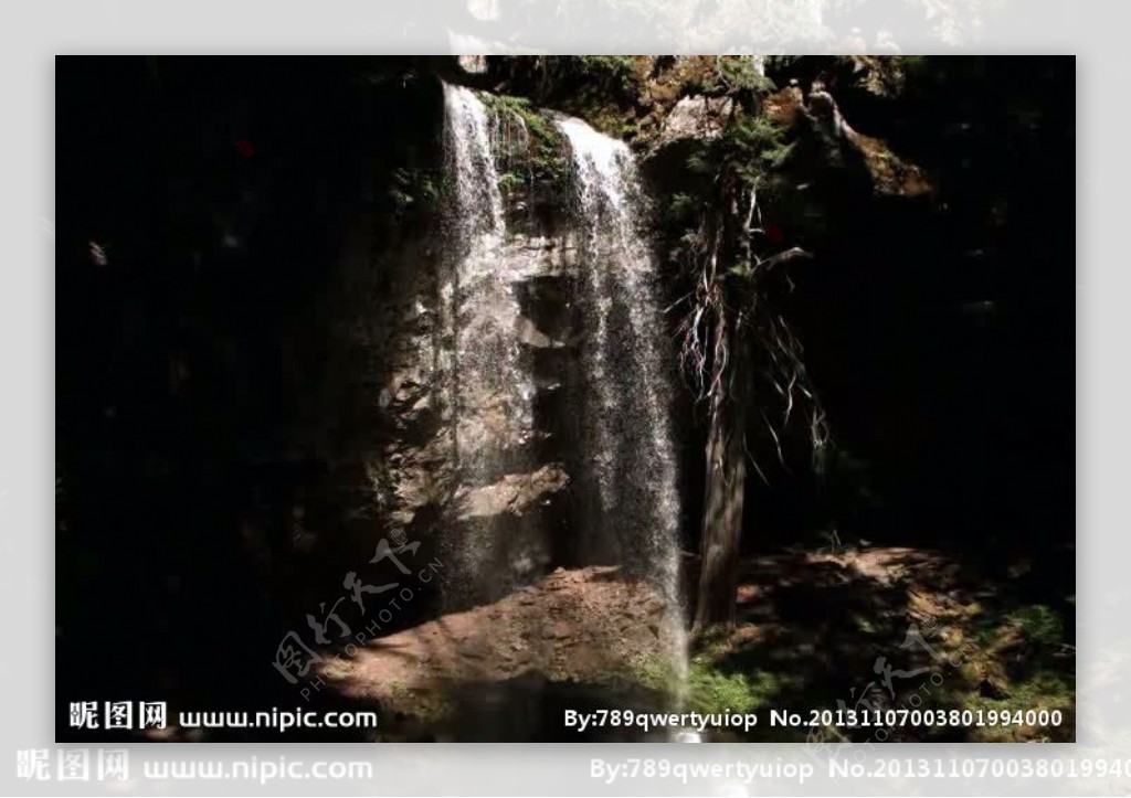 高山流水视频素材