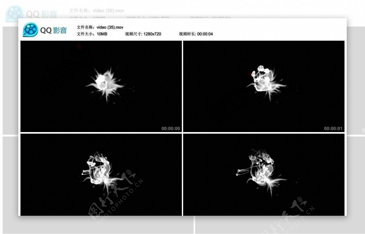 水墨中国风墨汁视频实拍素材