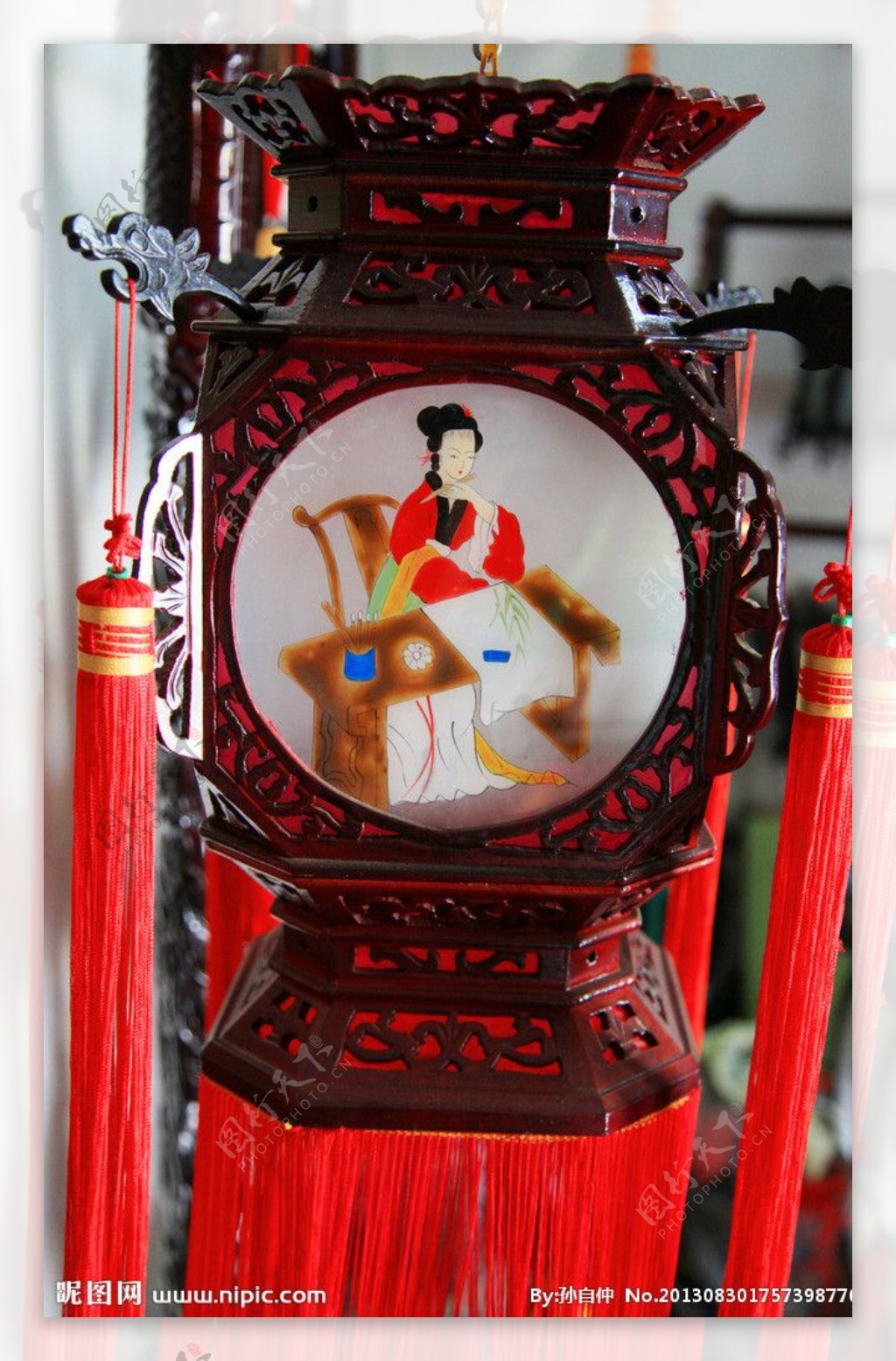 北京圆珠宫灯图片