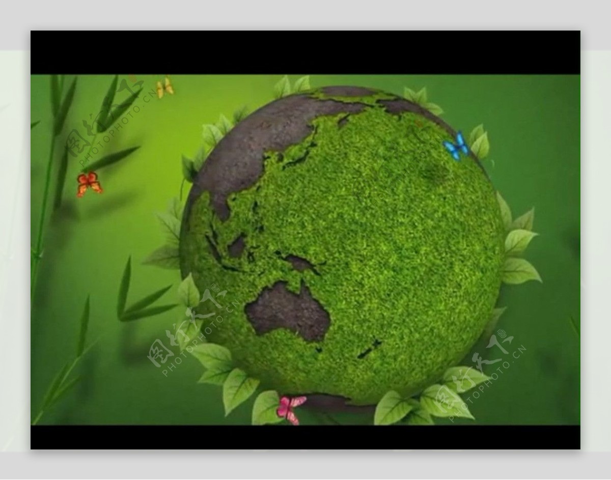 绿色地球视频素材