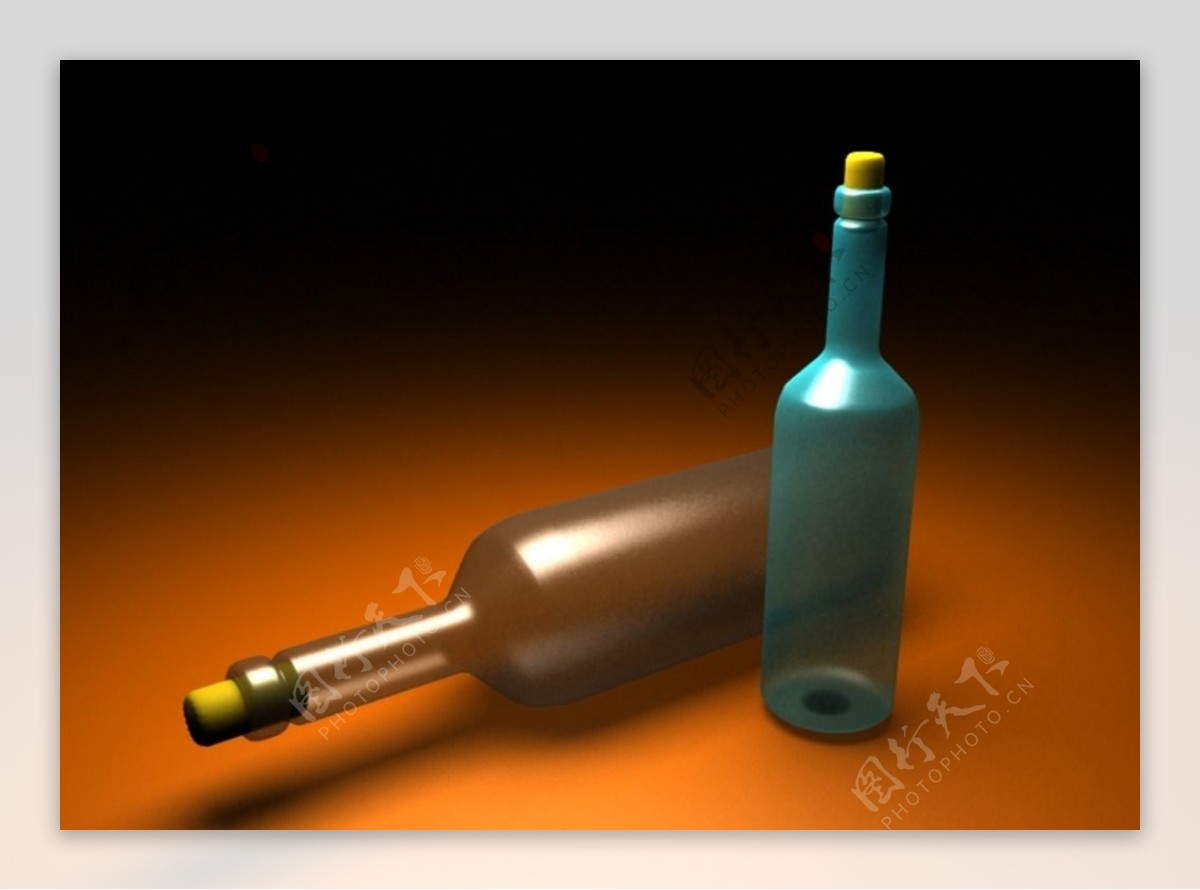 酒瓶3D源文件图片