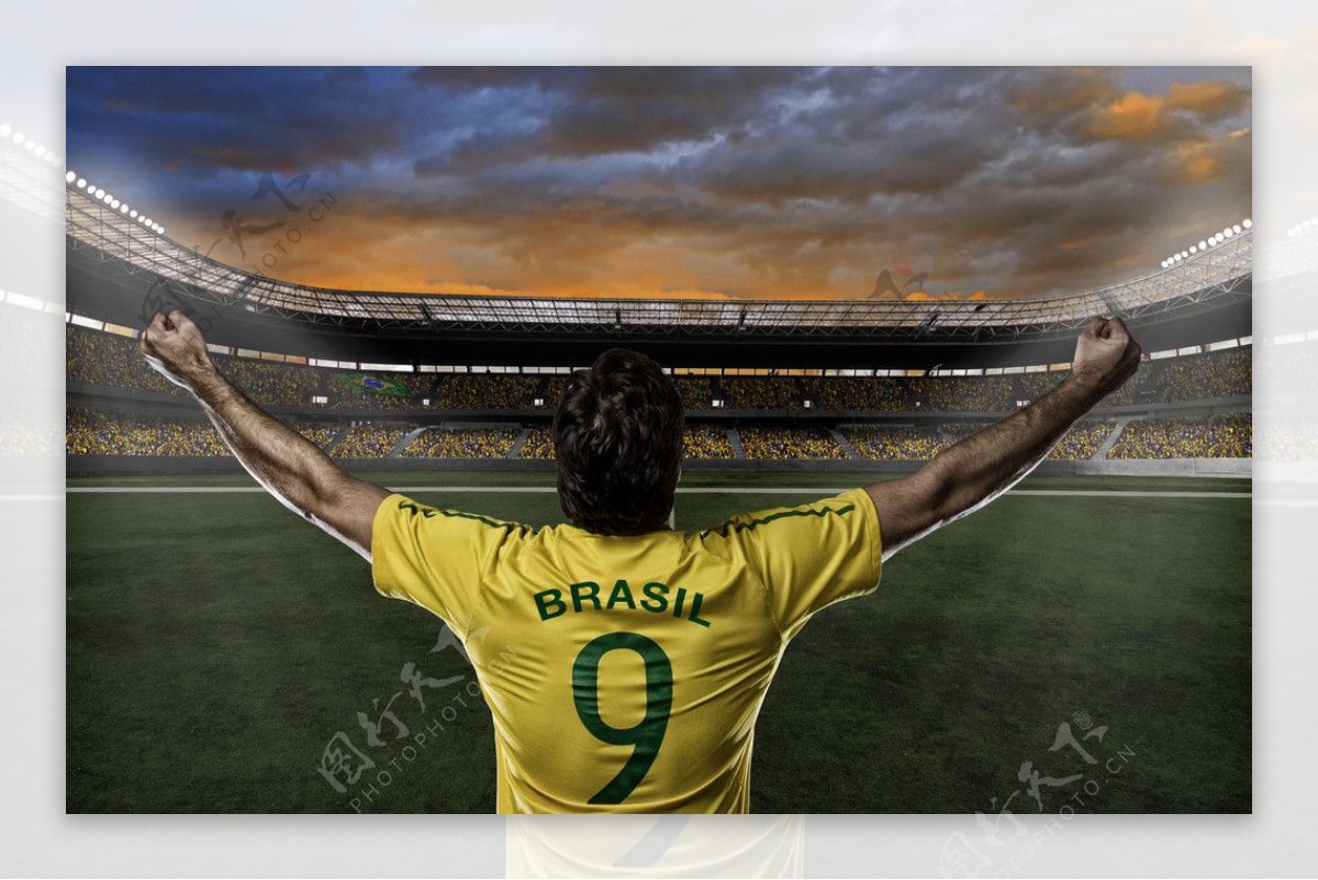 巴西足球球员图片