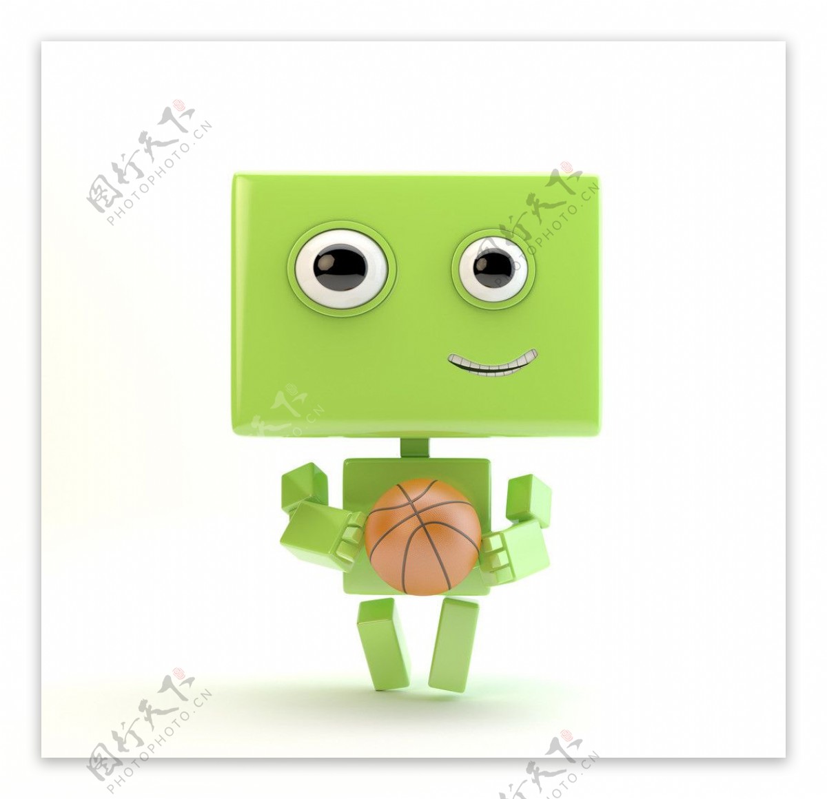 篮球安卓机器人图片