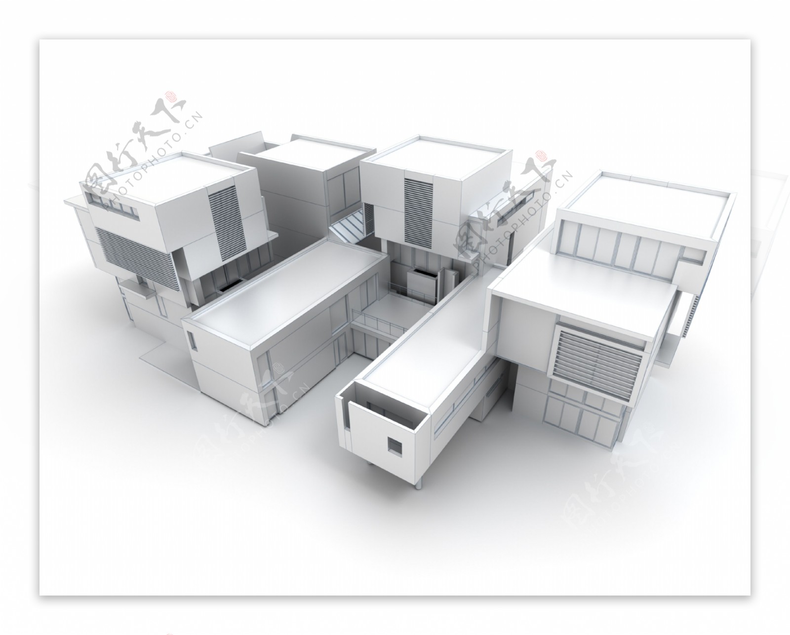 3d建筑模型图片