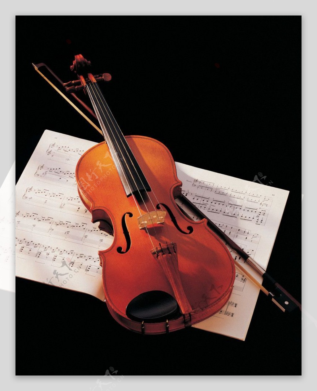 唯美小提琴图片素材-编号26435379-图行天下