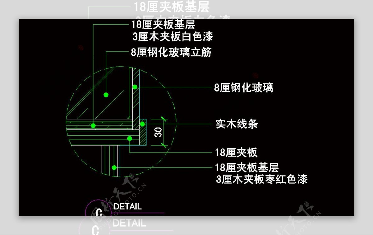 CAD之化妆道具店面布置图片