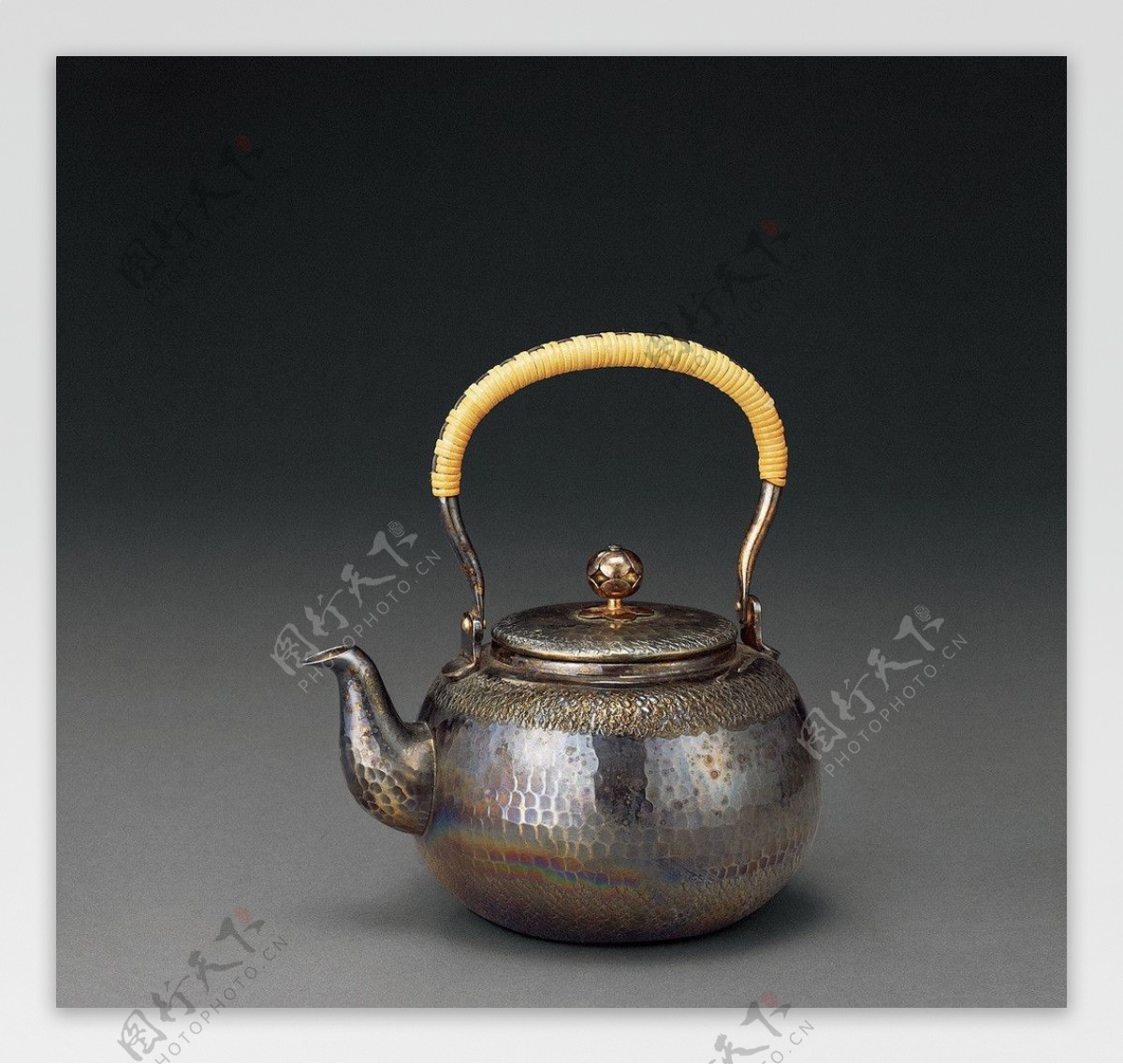 纯银茶壶手拎襻图片