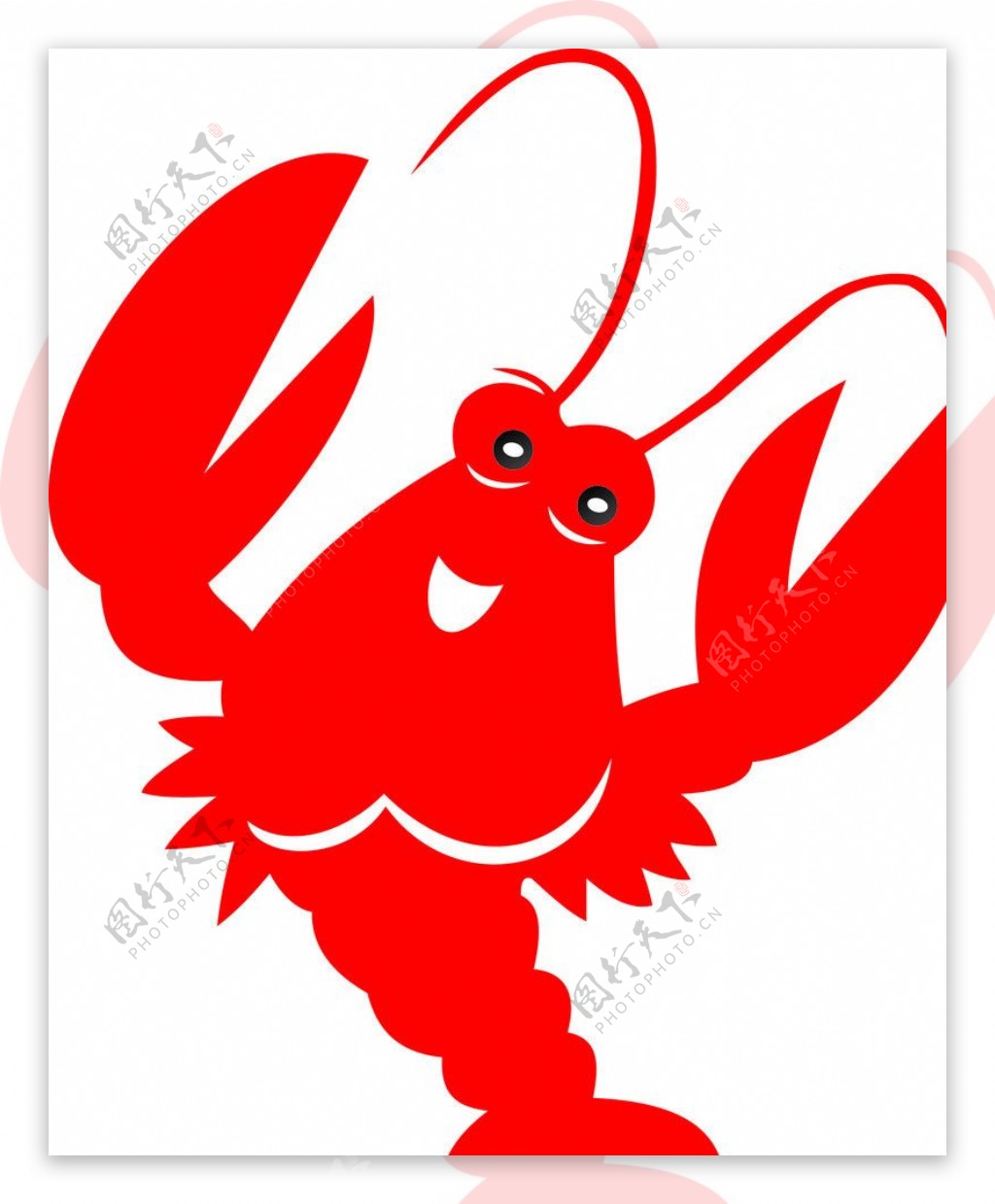 红色大龙虾图片