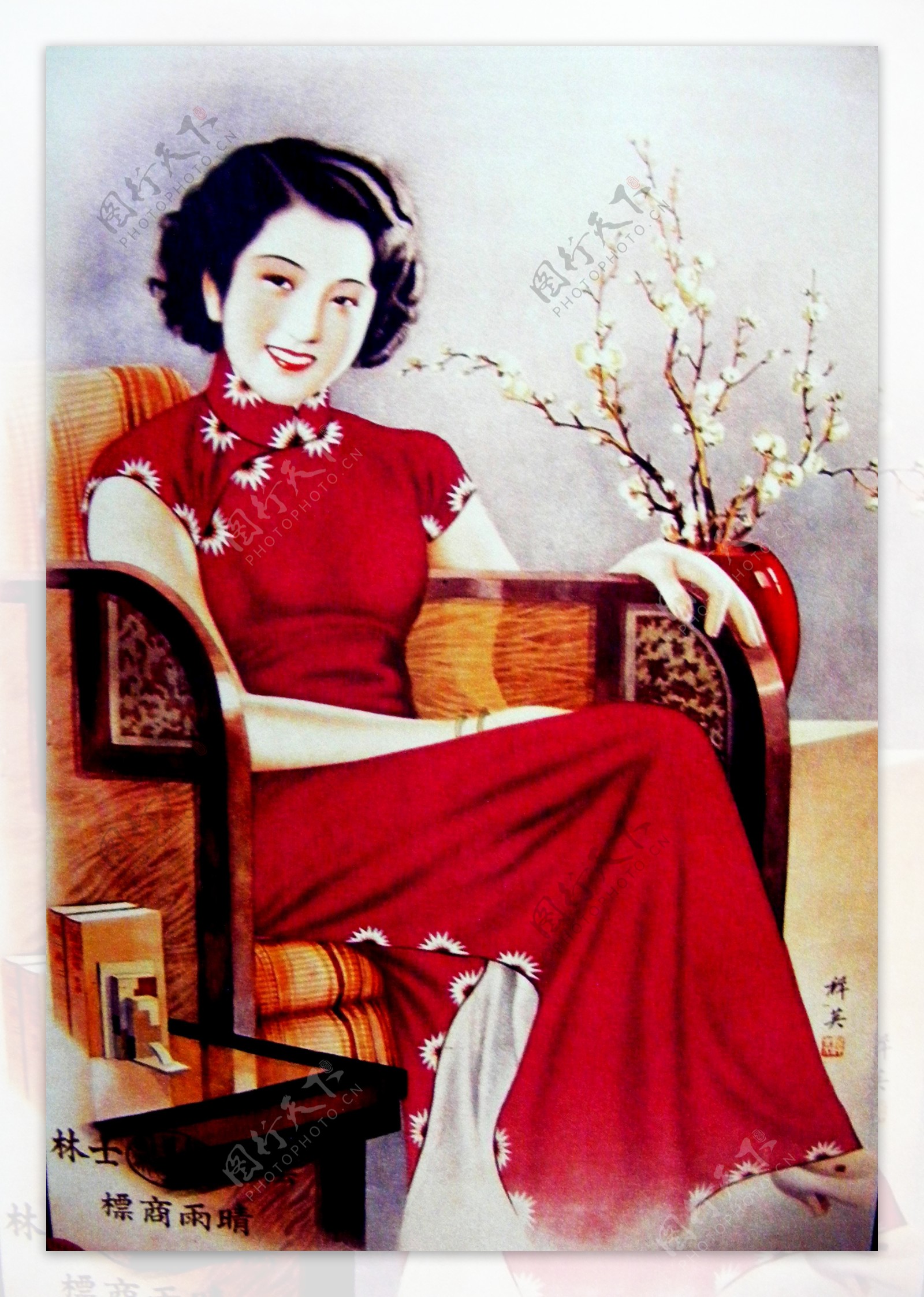 老上海月份牌图片