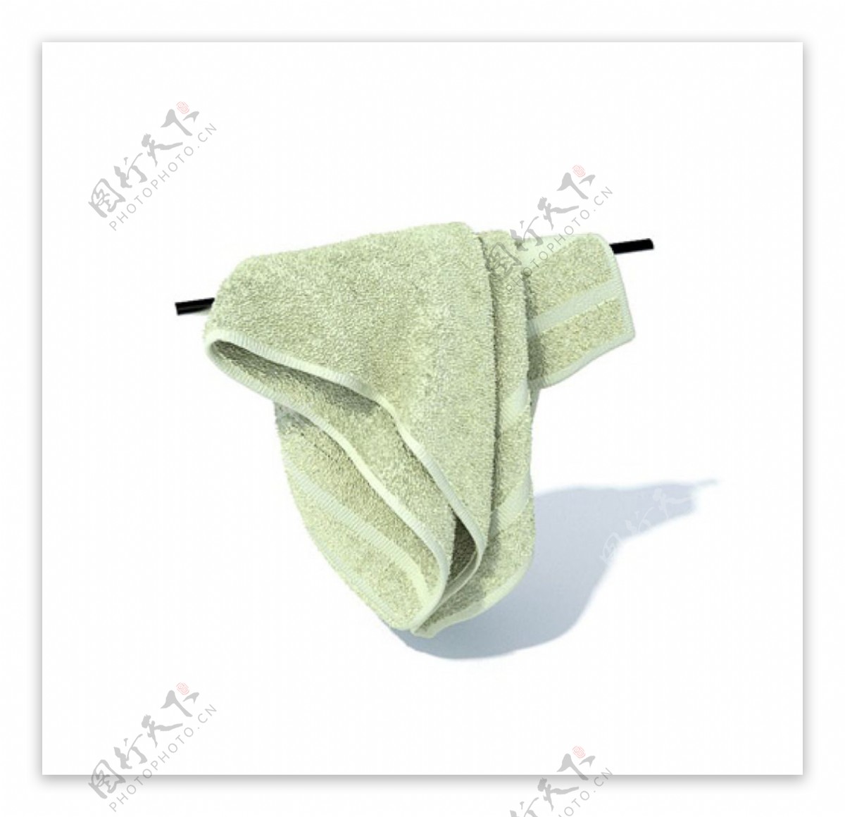 毛巾模型图片