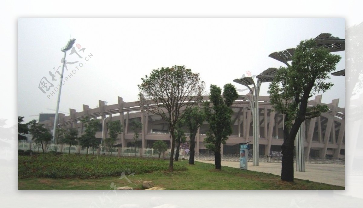 湘潭体育公园广场图片