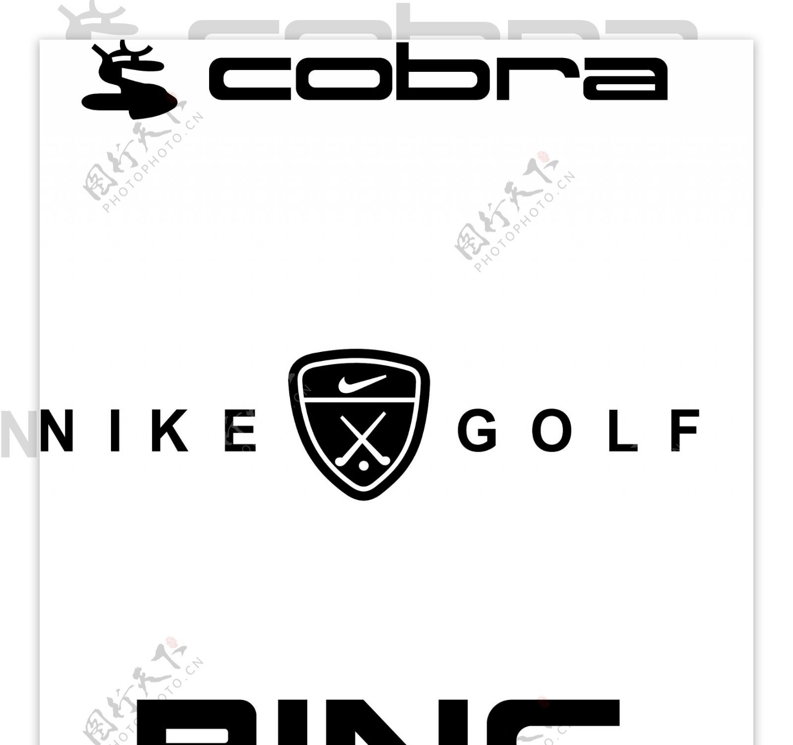 高尔夫标志图片