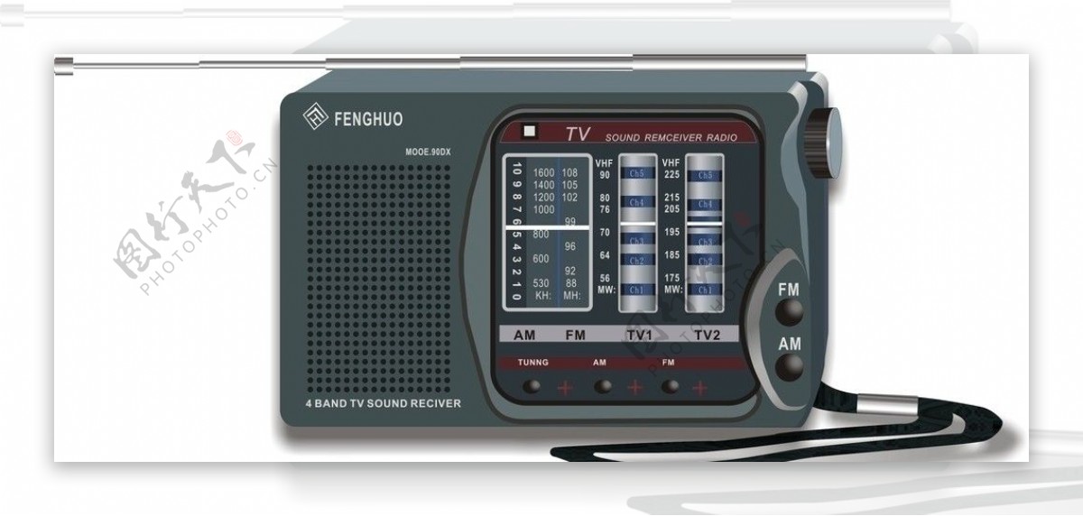 收音机装电池的收音机古老的收音机图片