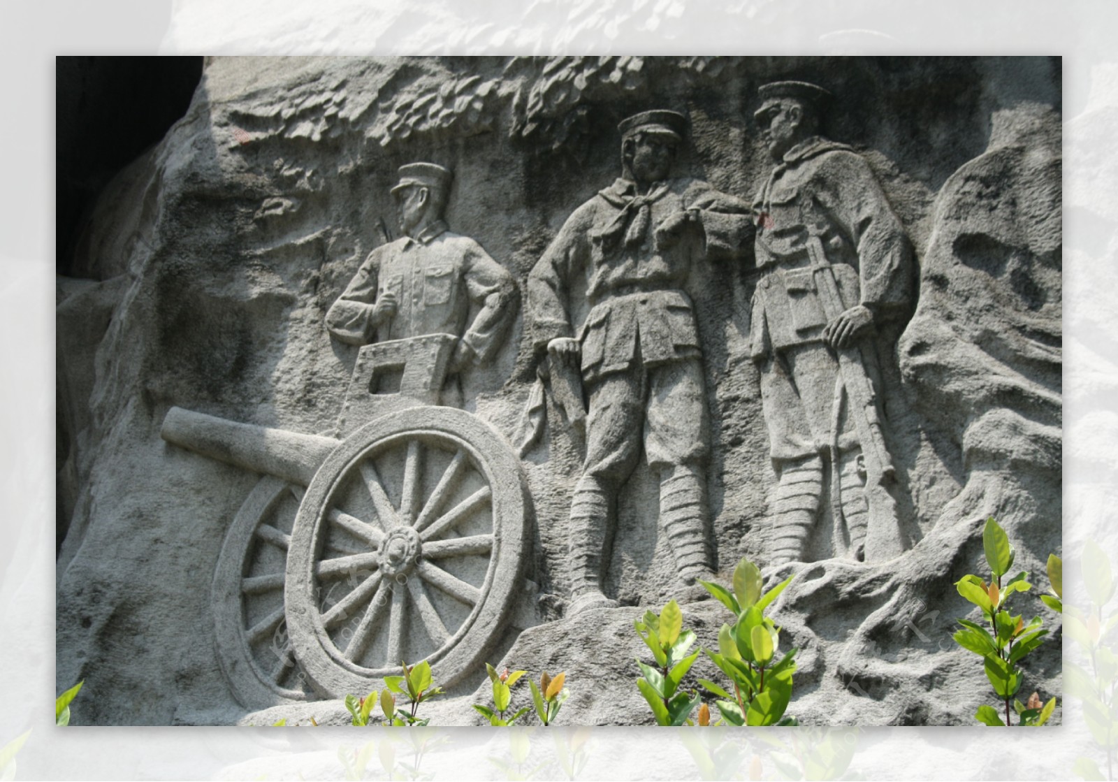 广州烈士陵园石雕图片