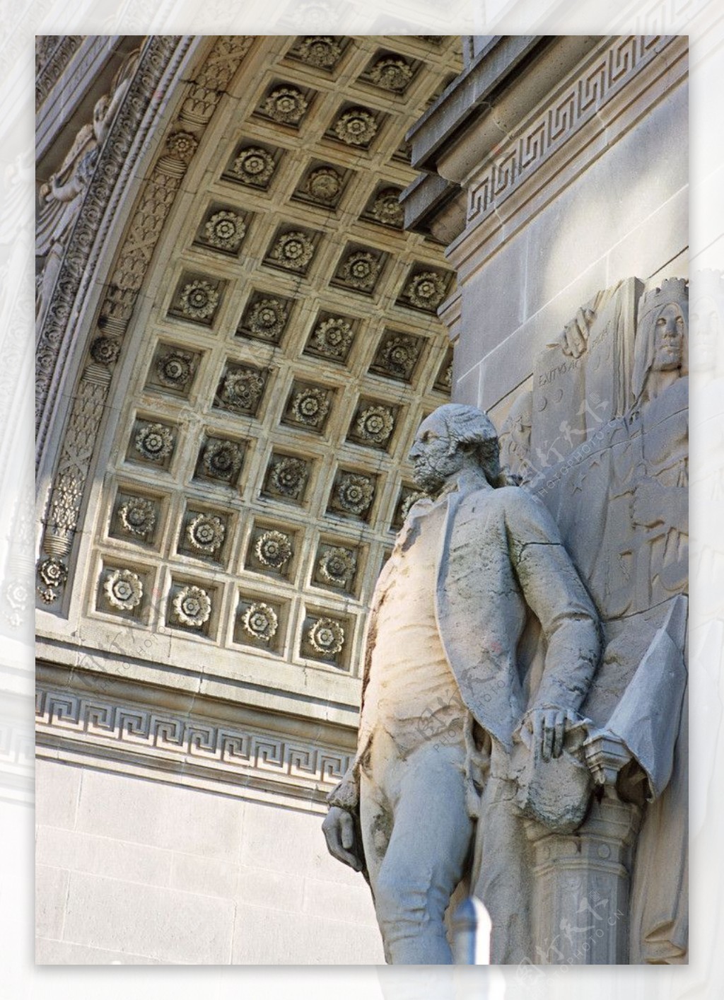 华盛顿雕像图片