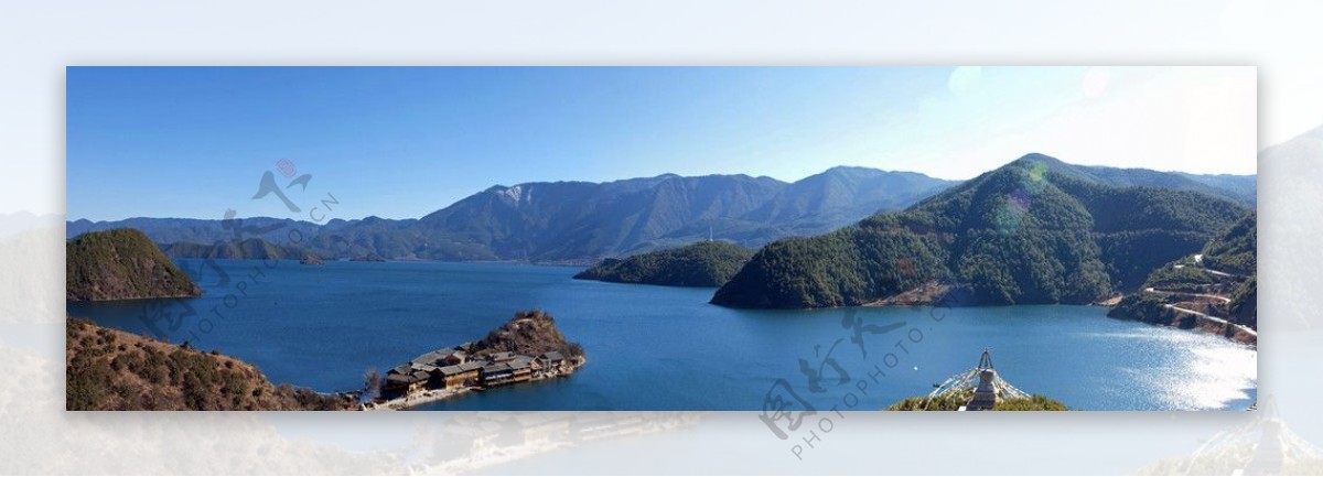 泸沽湖标志景点图片