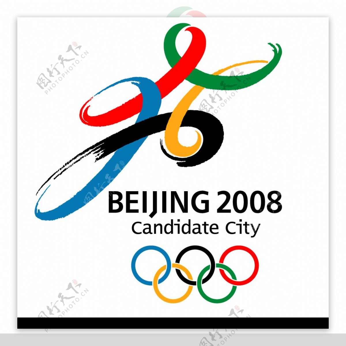 2008奥运会徽标图片