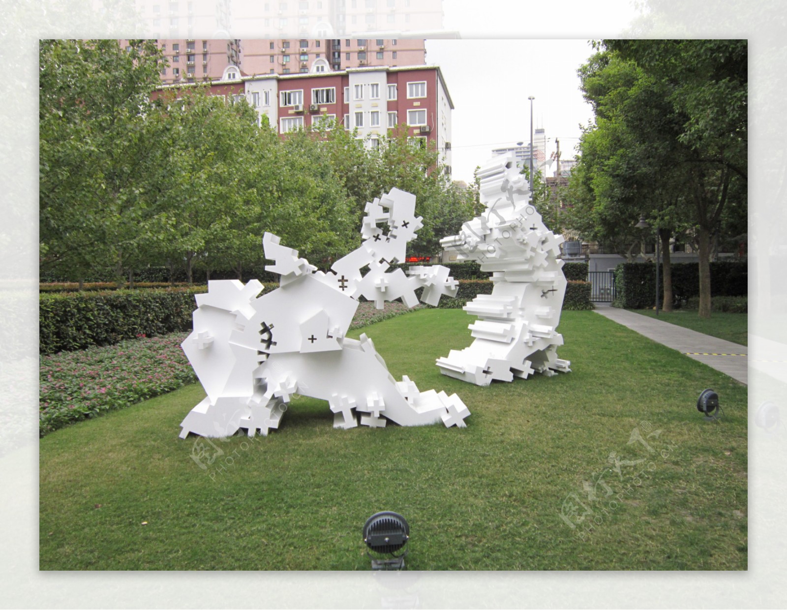 上海静安雕塑公园图片