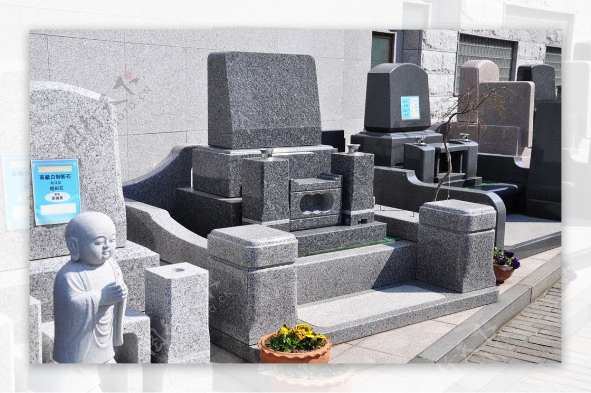 日本石墓图片