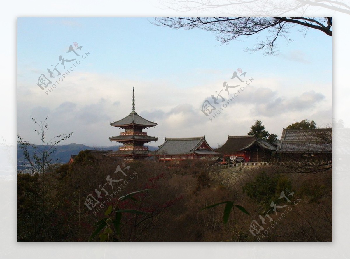 日本风光京都清水寺图片