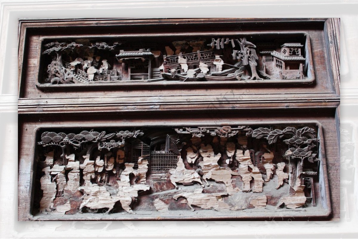 安徽卢村木雕图片