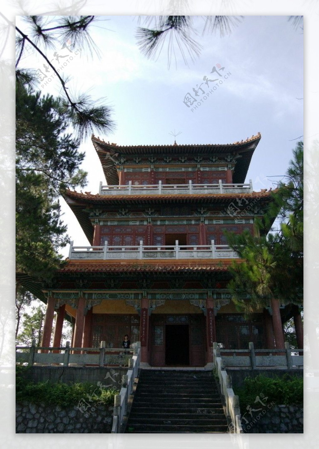 灵渠寺庙图片