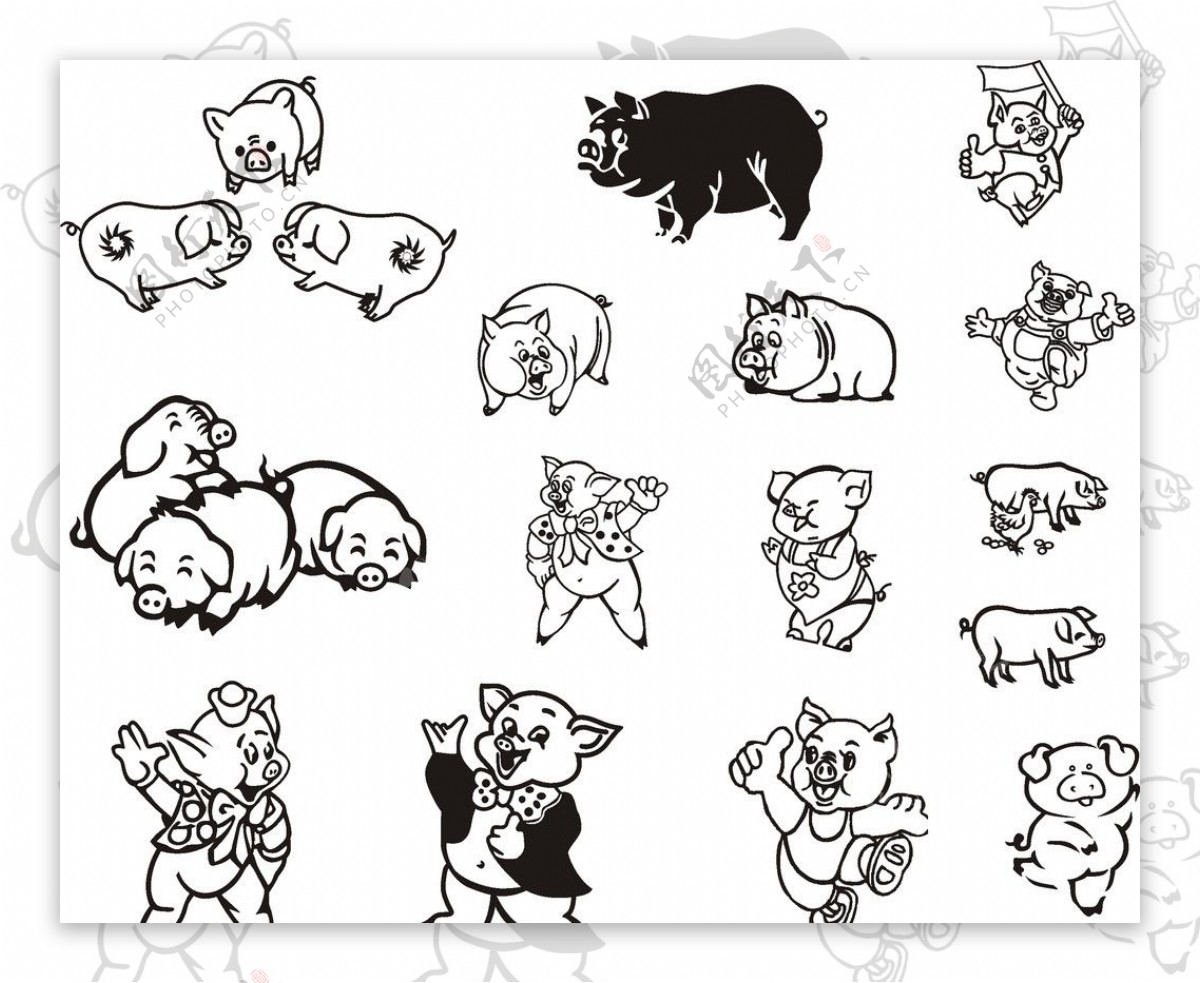 三只小猪儿童绘本|插画|创作习作|夏夏夏天天 - 原创作品 - 站酷 (ZCOOL)