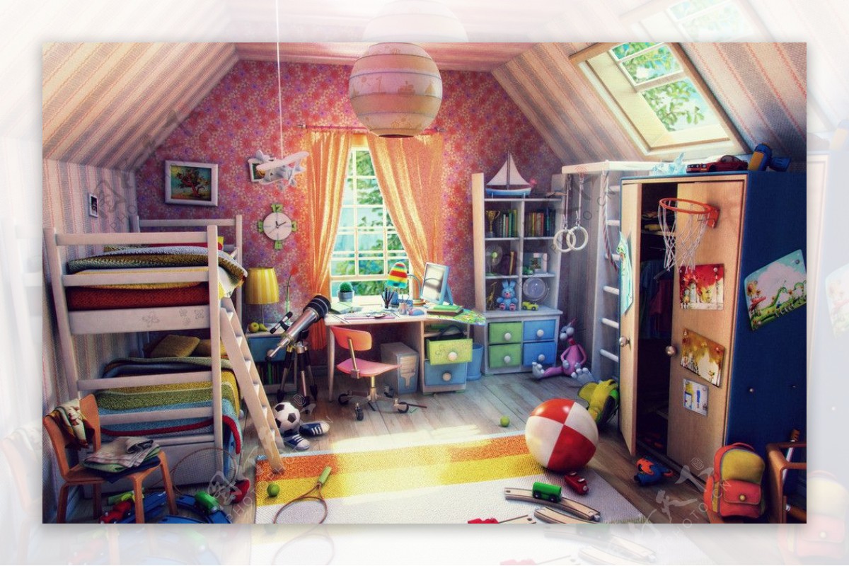 孩子的房间图片