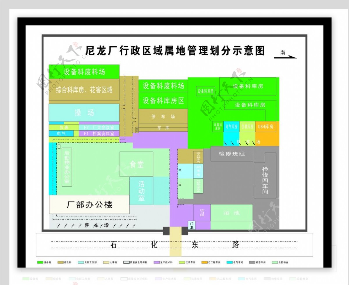 厂区规划平面示意图图片
