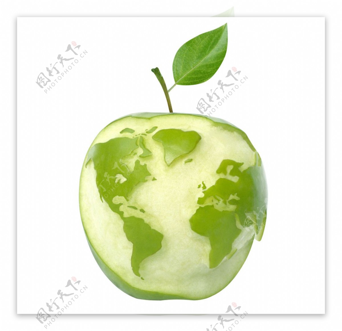 苹果地球图片