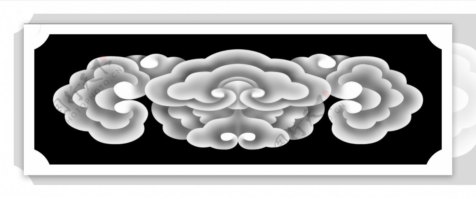 祥云浮雕图片