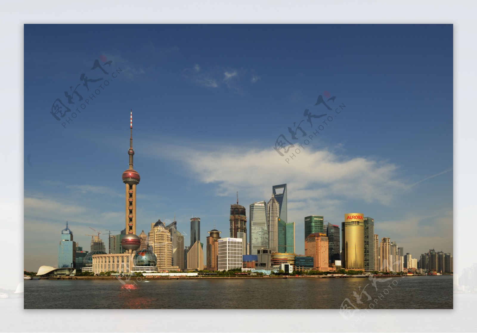 上海浦东高楼风景图片