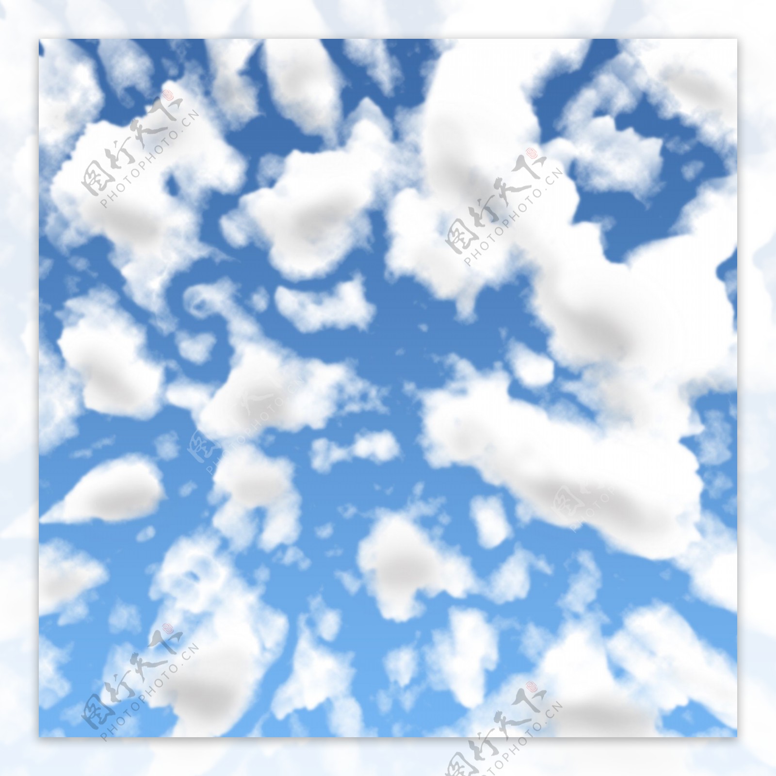 云彩分层素材素材图片