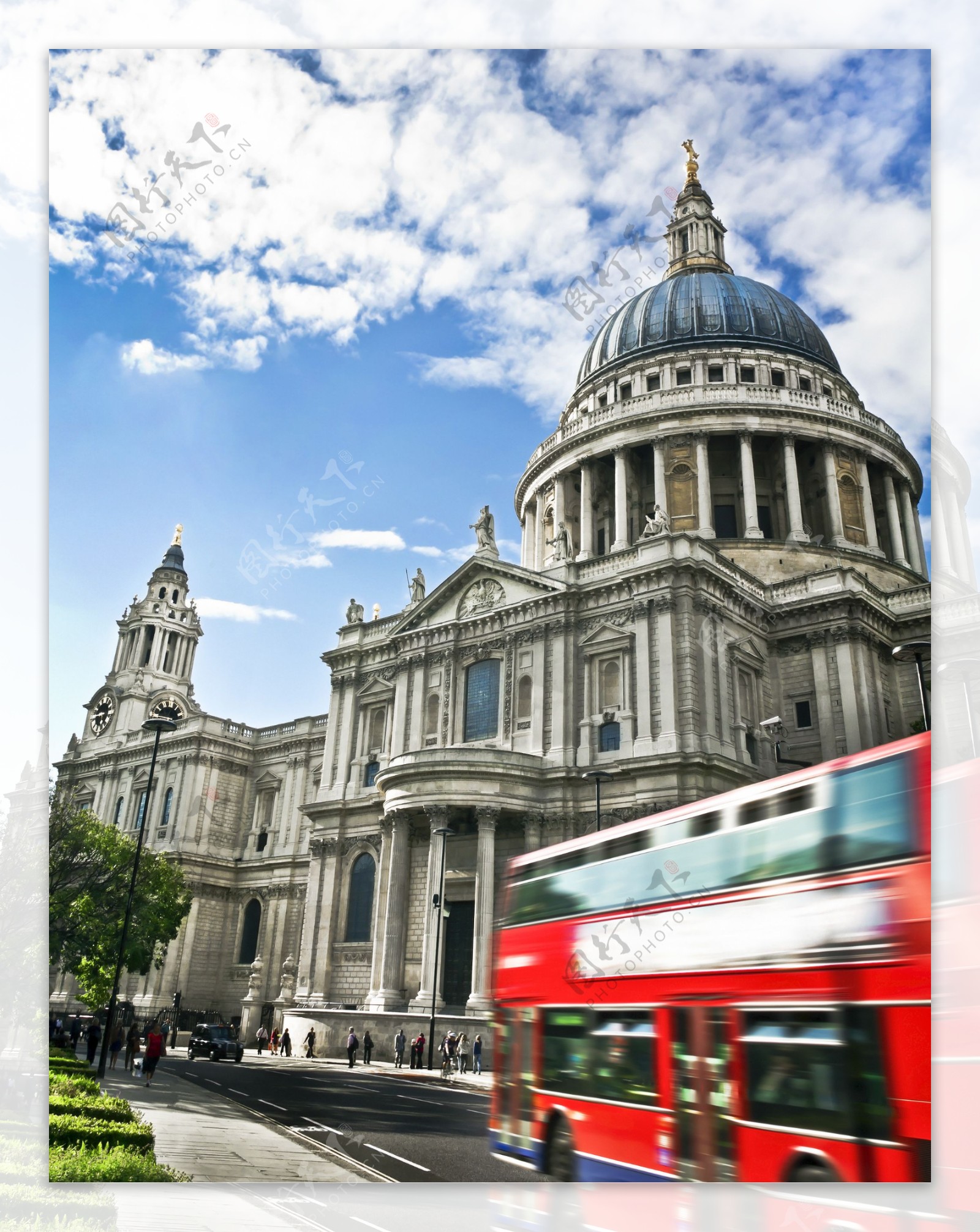 国伦敦圣保罗大教堂图片