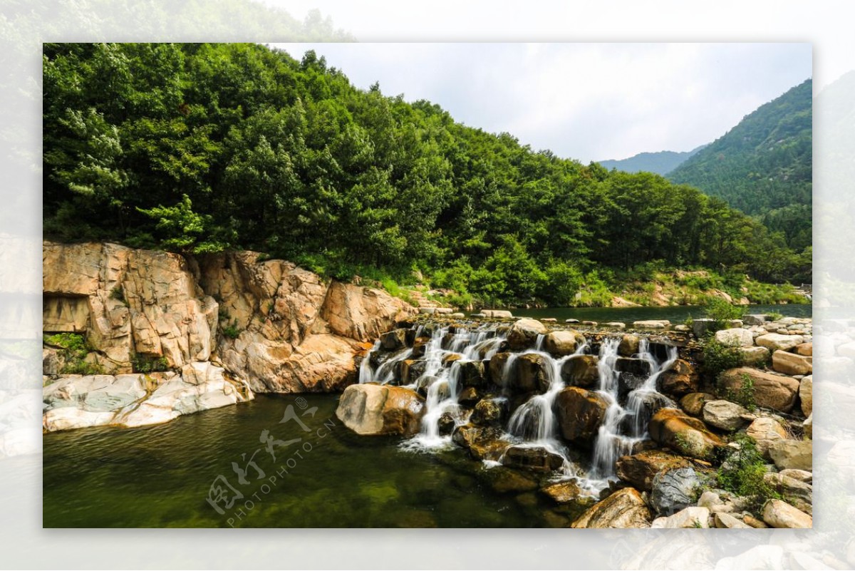 泰安桃花峪图片