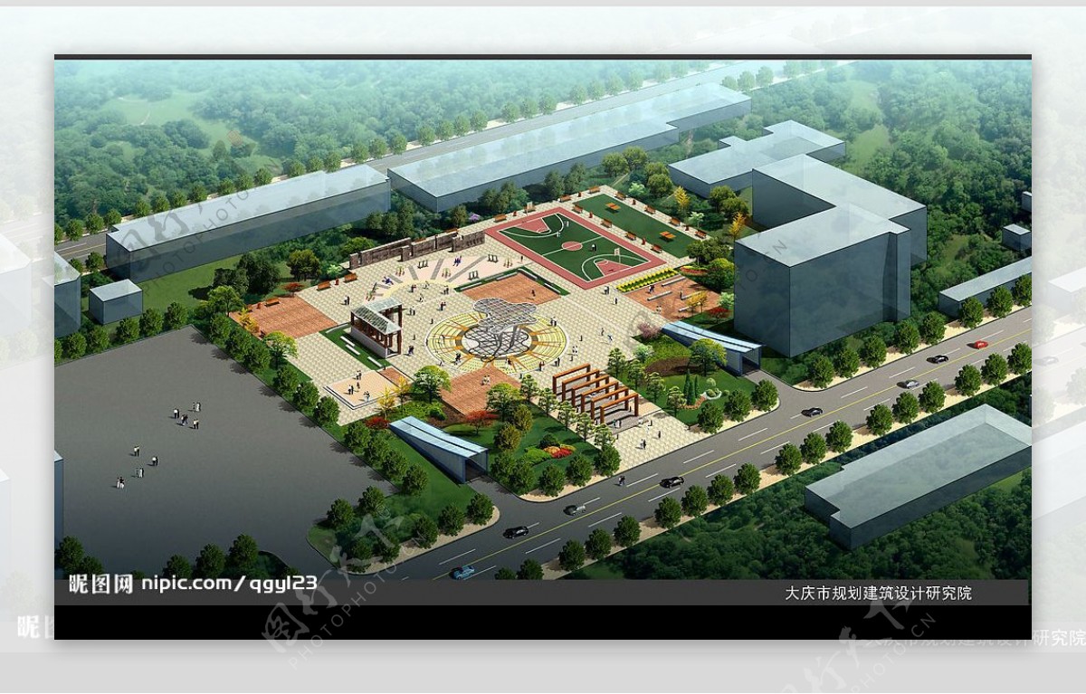 大庆市小区规划设计图图片