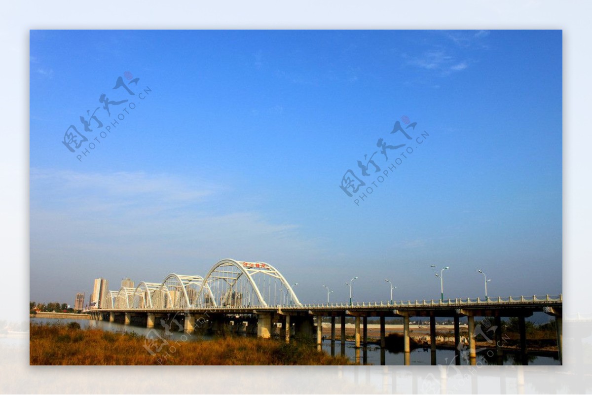 汉江桥闸图片