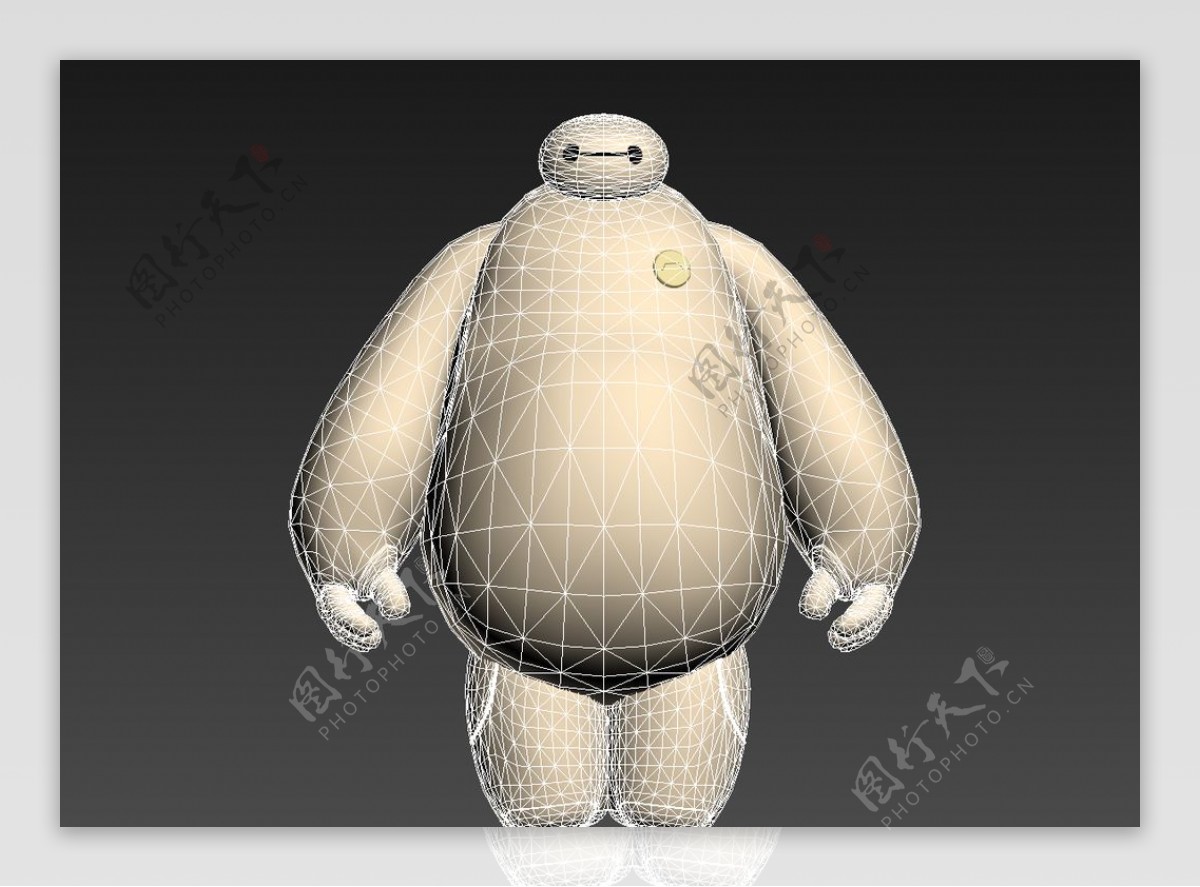 baymax3D模型图片