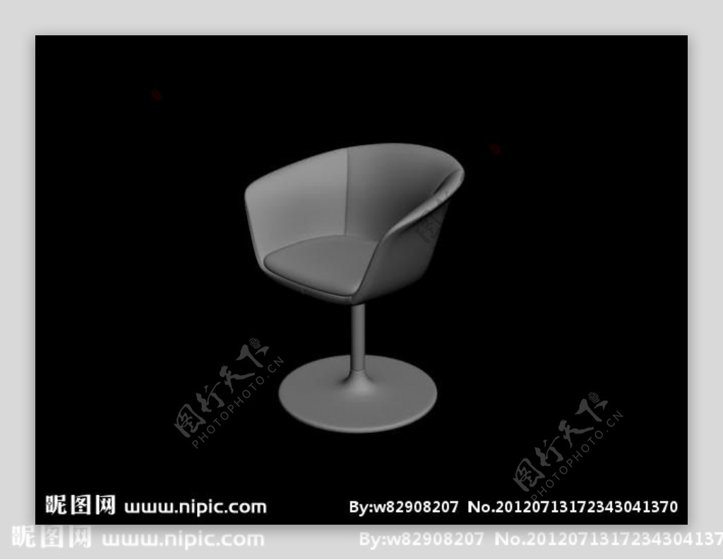 3DMAX椅子模型图片