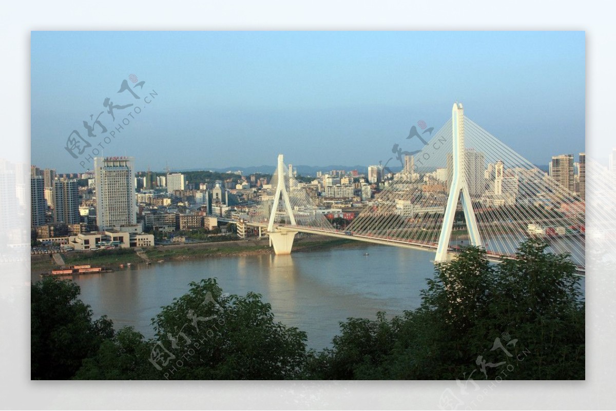 夷陵长江大桥图片