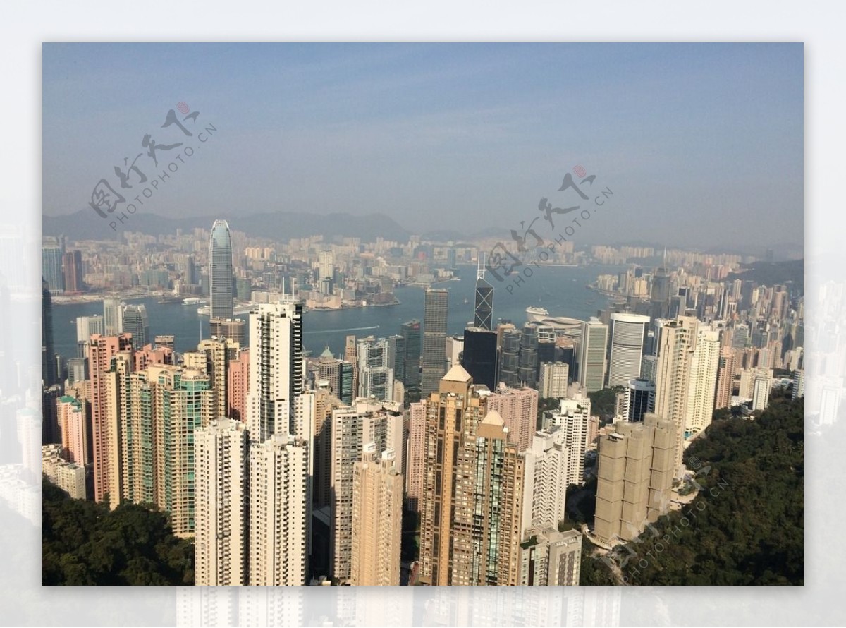 香港全景图片